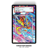 Zeraora 151/142 - PSA Size Graded Card Case Extended Artwork Display with GradeGuardian Protection
